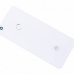 Крышка батареи в сборе с модулем Fingerprint, White Huawei P8 Lite 2017 (Prague-L21), оригинал (02351DMP)