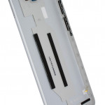 Крышка батареи, silver Huawei Y7 2017 Toronto-L21, оригинал (02351HEH)