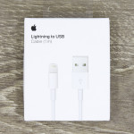 Кабель Apple iPad/ iPhone/ iPod Lightning to USB Cable 1m A1480 (Retail BOX MXLY2ZM/ A) (open box), Б/ У (MXLY2ZM/ A)