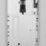 Панель задняя (Крышка батареи), серебристая (Dual Sim, TA-103) Nokia 5, оригинал (20ND1SW0001)