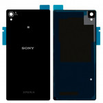 Задняя панель корпуса Sony D6603 Xperia Z3, D6633 Z3 DS, D6643 D6653 черная, без антенны NFC модуля