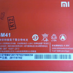 Аккумулятор BM41 Xiaomi Red Rice 1S (Li-Polymer, 3.8V, 2000mAh) (BM41)