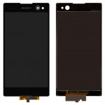 Дисплей Sony D2502 Xperia C3 Dual, D2533, Black | с сенсорным экраном (тачскрин)