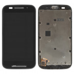 Дисплей Motorola XT1021 Moto E, XT1022 XT1025, Black | с сенсорным экраном (тачскрин)