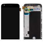 Дисплей LG G5 H820,  H830,  H850,  LS992,  US992,  VS987,  черный,  с сенсорным экраном,  рамкой