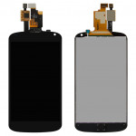 Дисплей LG E960 Nexus 4,  Black | с сенсорным экраном (тачскрин)