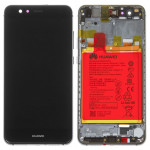 Дисплей Huawei P10 Lite, Black | с сенсорным экраном (тачскрин) и рамкой, оригинал (02351FSG)