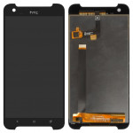 Дисплей HTC One X9,  черный,  с сенсорным экраном