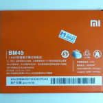 Аккумулятор BM45 Xiaomi Redmi Note 2,  Li-Polymer,  3, 84 B,  3020 мАч
