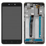 Дисплей Xiaomi Redmi 4A, Black | в сборе с сенсорным экраном (тачскрин) и рамкой (480071200003)
