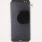 Дисплей Huawei Mate 10 Lite (Rhone-L21), Black | в сборе с сенсорным экраном (тачскрин), голосовым динамиком, виброзвонком, боковыми кнопками и батаре, оригинал (02351QCY)