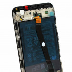 Дисплей Huawei Mate 10 Lite (Rhone-L21), Black | в сборе с сенсорным экраном (тачскрин), голосовым динамиком, виброзвонком, боковыми кнопками и батаре, оригинал (02351QCY)