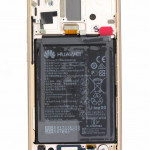 Дисплей Huawei Mate 10 Pro (BLа-L29с), Mocha Brown  | в сборе с сенсорным экраном (тачскрин), аккумуляторной батареей и динамиком голосовым, оригинал (02351RQM)