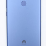 Крышка батареи в сборе, Blue Huawei P Smart (Figo-L31), оригинал (02351TED)