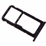Трей держатель сим карты, Black Huawei P20 Lite (anne-L21), оригинал (51661HKK)