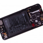 Дисплей Huawei P20 Pro (charlotte-L29c), Twilight | в сборе с сенсорным экраном (тачскрин), аккумуляторной батареей, сканером отпечатка пальца, оригинал (02351WTU)