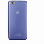 Крышка АКБ в сборе со стеклом камеры, Blue Huawei Y5 2018 (DRA-L21), оригинал (97070UUL)