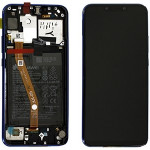 Дисплей Huawei P Smart+ (INE-LX1/ Sydney-L21D), Purple | в сборе с сенсорным экраном (тачскрин), рамкой и аккумуляторной батареей, оригинал (02352BUH)