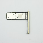 Держатель SIM двойной, Gold SONY Xperia L2 H4311, оригинал (A/ 405-81040-0002)