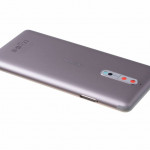 Задняя часть корпуса с линзой камеры, кнопками громкости и включения (Dual sim), Silver NOKIA 8 Dual (TA-1004), оригинал (20NB1SW0014)