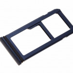 Держатель Sim/ SD карт, Dark Blue NOKIA 8 Single (TA-1012), оригинал (MENB102047A)