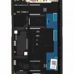 Крышка задняя Body, Black SONY Xperia XZ1 G8342/  G8341, оригинал (1310-1047)