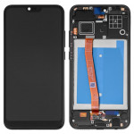 Дисплей Honor 10 (COL-L29), Black | в сборе с сенсорным экраном (тачскрин), батареей, датчиком отпечатка и динамиком голосовым (02351XBM)