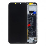 Дисплей Honor Play (COR-L29), Black | в сборе с сенсорным экраном (тачскрин), батареей, динамиком разговорным, виброзвонком, оригинал (02351YXV)