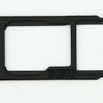 Трей держатель сим карты, черный NOKIA 6.1 Dual (TA-1043), оригинал (MEPL202005A)