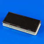 Выходной фильтр HEPA13 для пылесоса LG XR-404 (VK8820HMR) 12 ADQ56691102 (без угольного наполнения), оригинал (ADQ56691102)