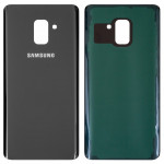 Задняя панель корпуса Samsung A730F Galaxy A8+ (2018), A730F/ DS Galaxy A8+ (2018), черная