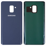 Задняя панель корпуса Samsung A730F Galaxy A8+ (2018), A730F/ DS Galaxy A8+ (2018), синяя