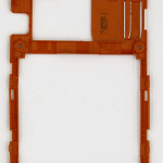 Средняя часть со стеклом камеры Orange HTC Desire X (T328e), Б/ У