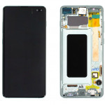 Дисплей Samsung G975 Galaxy S10 Plus, Green, с сенсорным экраном, с рамкой, оригинал (GH82-18849E)