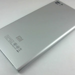 Корпус Xiaomi Mi3 крышка задняя Silver