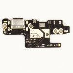 Шлейф Xiaomi Redmi Note 7, коннектора зарядки, с микрофоном, плата зарядки