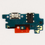 Шлейф Samsung A307 Galaxy A30s, коннектора наушников, коннектора зарядки, с микрофоном, плата зарядки (GH96-12857A)