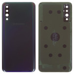 Задняя панель корпуса Samsung A505 Galaxy A50, черная (GH82-19397A)