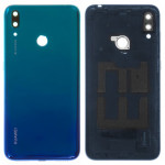 Задняя панель корпуса Huawei Y7 2019 (DUB-L21), синяя, aurora blue