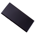 Дисплей Samsung N975 Galaxy Note 10 Plus, серебристый, с сенсорным экраном, с рамкой, aura glow, оригинал (GH82-20838C)