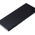 Дисплей Samsung N975 Galaxy Note 10 Plus, серебристый, с сенсорным экраном, с рамкой, aura glow, оригинал (GH82-20838C)