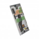 Дисплей Samsung N975 Galaxy Note 10 Plus, белый, с сенсорным экраном, с рамкой, aura white, оригинал (GH82-20838B)