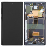 Дисплей Samsung N970 Galaxy Note 10,  Black | с сенсорным экраном,  с рамкой,  оригинал (GH82-20818A)