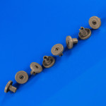 Комплект роликов (8шт) для нижнего ящика к посудомоечной машине Electrolux 50286965004, оригинал (50286965004)