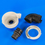 Тэн проточный 2040W для посудомоечной машины Whirlpool 480131000096, оригинал (480131000096)