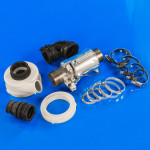 Тэн проточный 2040W для посудомоечной машины Whirlpool 480131000096, оригинал (480131000096)