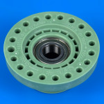 Блок подшипников PA6203C к вертикальной стиральной машине Electrolux 4071430971, оригинал (4071430971)