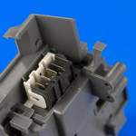 Замок люка для стиральной машины Whirlpool (Door lock Rold DA061667) 480111104601, оригинал (480111104601)