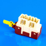 Кнопка включения стиральной машины Zanussi 1249271311, оригинал (1249271311)