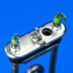 Нагревательный элемент для стиральной машины Indesit Ariston 1700W L=165мм C00094715, оригинал (C00094715)